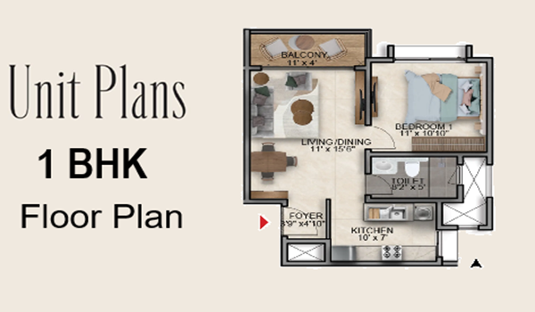 Purva Hennur 51 Floor Plan